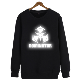 电音乐混音DJ ANGERFIST圆领柔软卫衣男女保暖套头长袖加绒上衣服