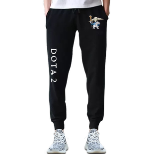 DOTA2英雄剑圣主宰流浪小脚卫裤子男女学生刀塔游戏运动休闲长裤