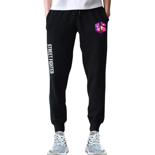 街头霸王6游戏桑吉尔夫嘉米小脚卫裤子男女休闲长裤运动裤束脚裤