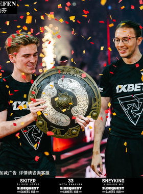 石头人Tundera战队服TI11总夺冠纪念SAKSA同款T恤衫短袖男女半袖