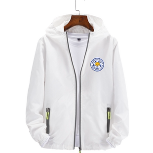 莱斯特城狐狸城瓦尔迪队服足球迷服连帽外套男女夹克带帽衫球衣服