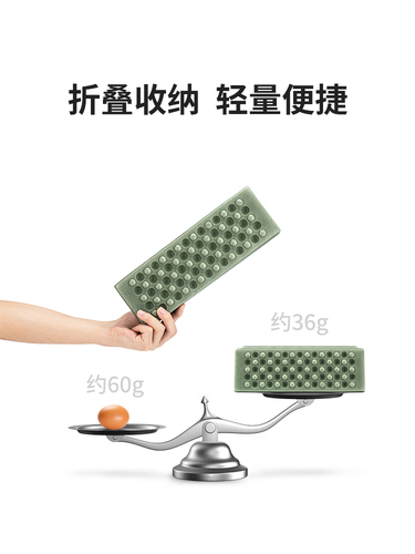 Naturehike Nuoke egg nest folding moisture-proof mat outdoor cushion camping tent fart mat portable hiking mat