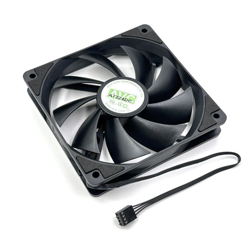 12CM风扇AVC机箱风扇铜管散热器