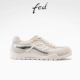 德训鞋 fed甜酷次元 女 新款 平底复古休闲运动板鞋 真皮女鞋 2026春季