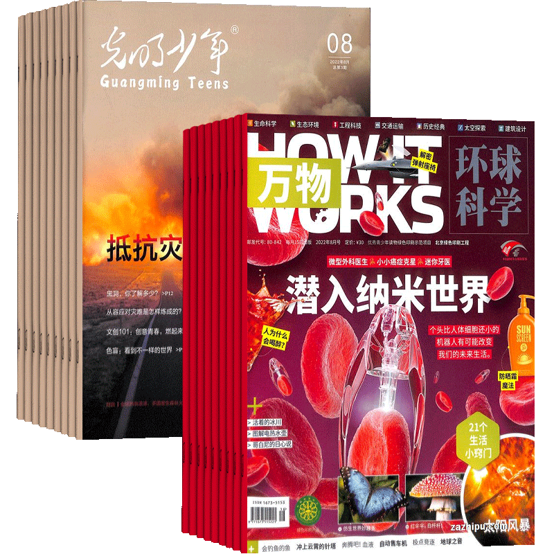 万物+光明少年杂志组合