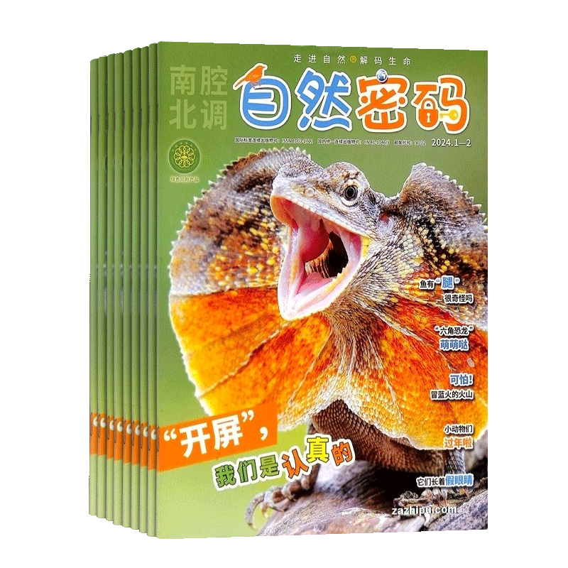 自然密碼雜志訂閱 2025年7月起訂閱 共12期 8-18歲少兒興趣科普探秘書籍雜志期刊訂閱   雜志鋪