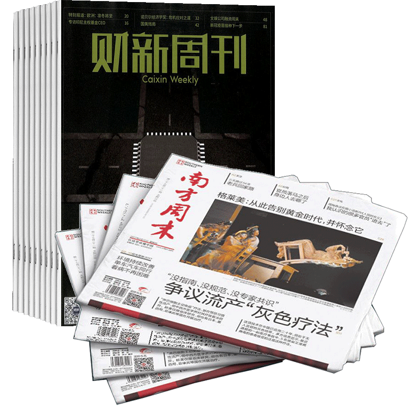财新周刊+南方周末组合杂志