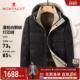 安心白鹅绒 灯芯绒 梦特娇冬季 男士 羽绒服连帽保暖外套加厚御寒J