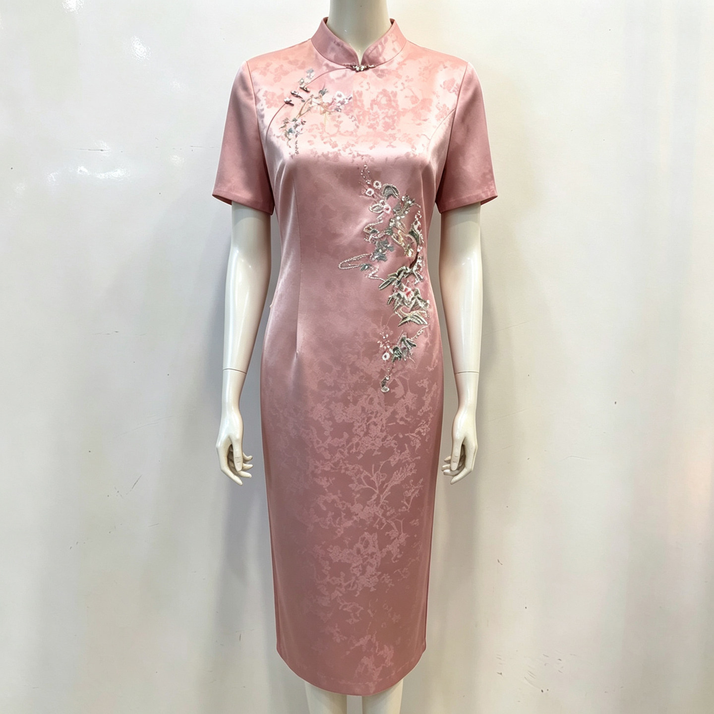 高贵旗袍裙喜服妈妈婚宴礼服图片