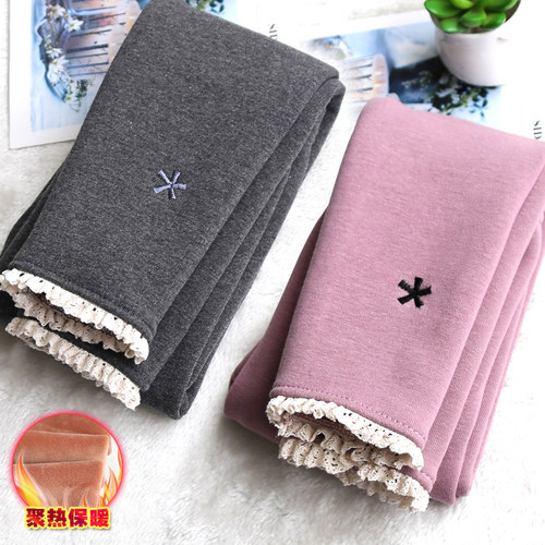 春秋打底裤儿童新款外穿加绒