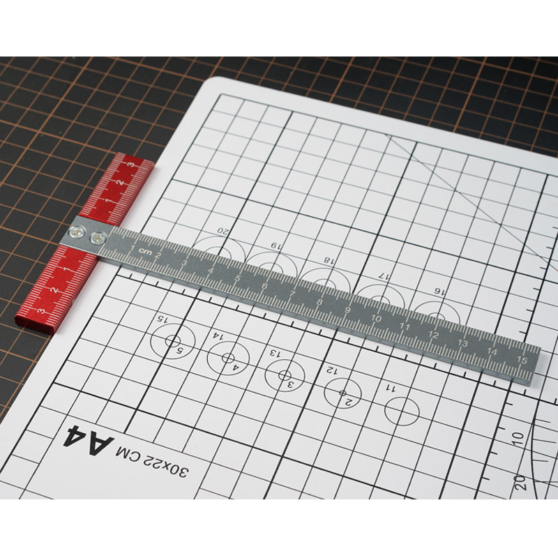 T型尺 胶板切割 高达制作改造刻线切割工具刻度精准 模型尺