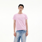 画框同色立体绣花宽松正肩短袖 FUNKYFUN 2025SS T恤