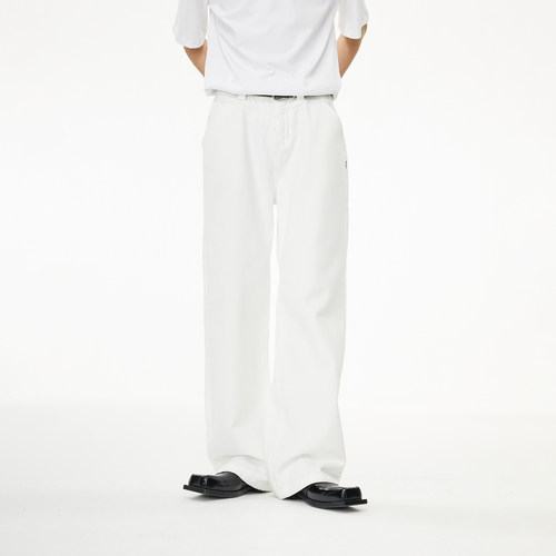 FUNKYFUNV字骨位常规宽松休闲裤