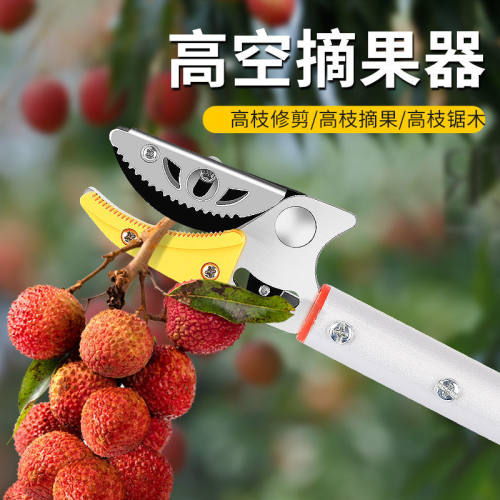 高枝剪伸缩采摘杨梅樱桃枇杷水果
