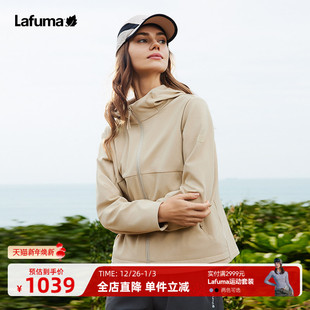 LAFUMA乐飞叶户外春季 休闲抗菌夹克露营外套 软壳外套女子时尚