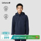 法国LAFUMA乐飞叶户外防风可拆卸帽夹克男运动跑步上衣外套