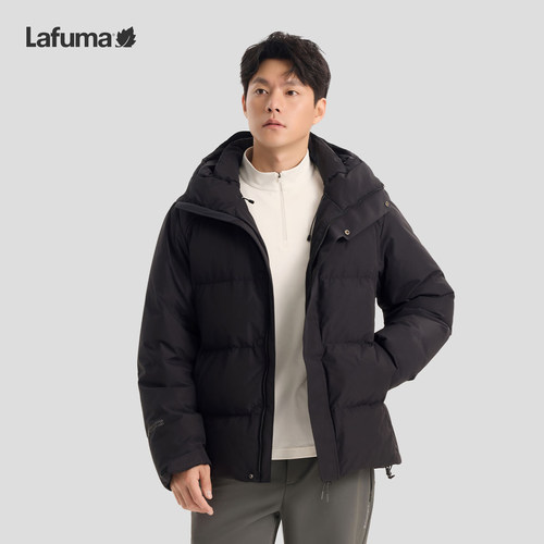 乐飞叶户外秋冬男士保暖羽绒服