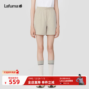 子 裤 LAFUMA乐飞叶户外2024春夏防泼水休闲运动短裤 女百搭时尚