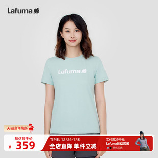 T恤女 吸湿速干凉感健身运动短袖 LAFUMA乐飞叶户外2024夏季 新品