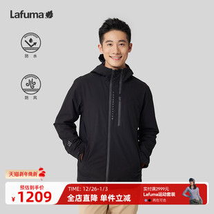 法国LAFUMA乐飞叶户外防水防风露营夹克男士 登山休闲外套风衣