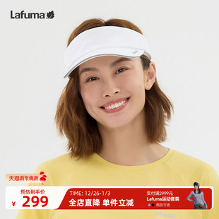 LAFUMA乐飞叶夏季 女士遮阳太阳帽空顶帽女户外出游鸭舌帽子