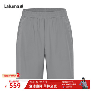 子 女士健身跑步休闲运动打底裤 LAFUMA乐飞叶户外夏季 防泼水短裤