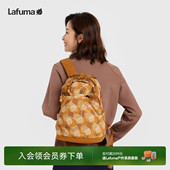 LAFUMA乐飞叶户外旅行包大容量运动休闲双肩背包女手提包轻便软包
