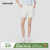 女休闲运动裤 LAFUMA乐飞叶户外夏季 百搭防泼水短裤 时尚 子 新款