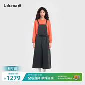 LAFUMA乐飞叶户外秋冬女士防泼水cordura耐磨背带裙可拆卸半身裙