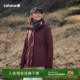 LAFUMA乐飞叶户外秋冬防风防水三合一冲锋衣女士抓绒内胆保暖外套