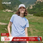 跑步运动健身短袖 LAFUMA乐飞叶户外新款 吸湿速干防晒UPF40 T恤女