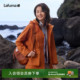LAFUMA乐飞叶户外防风防水透湿冲锋衣男女情侣可拆卸帽夹克外套