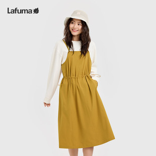 LAFUMA乐飞叶户外春夏女士防泼水防晒UPF50 背带连衣裙子