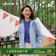 LAFUMA乐飞叶户外春夏轻薄防晒衣外套女露营凉感连帽宽松休闲上衣