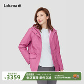 LAFUMA乐飞叶户外防水防风GORE TEX三合一冲锋衣女士内里羽绒夹克