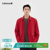 休闲防泼水外套新品 时尚 翻领夹克男士 LAFUMA乐飞叶户外耐磨工装