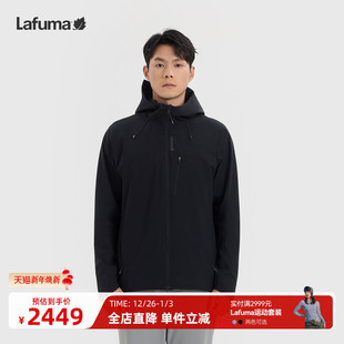 LAFUMA乐飞叶户外露营徒步GORE TEX防风夹克男防泼水内里加绒外套
