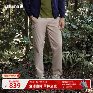 弹力休闲长裤 男士 子 裤 LAFUMA乐飞叶户外24秋冬棉感工装
