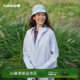 法国LAFUMA乐飞叶户外运动连帽防风防泼水软壳外套女短款 休闲夹克