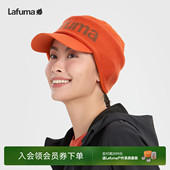 LAFUMA乐飞叶户外秋冬运动鸭舌帽男女保暖护耳帽子休闲棒球帽