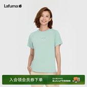 LAFUMA乐飞叶户外吸湿速干短袖 T恤女防晒运动圆领上衣