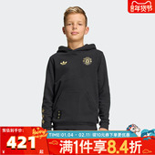 adidas阿迪达斯儿童男大童MUFC 卫衣JM5570 Y运动休闲套头衫