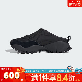 adidas阿迪达斯女子FOS运动鞋休闲鞋穆勒鞋拖鞋KJ3951