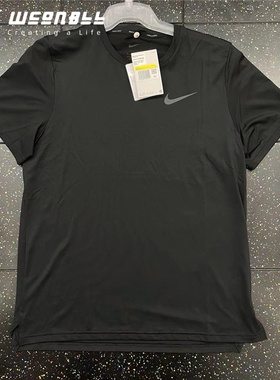 Nike/耐克 男子夏季运动健身跑步训练速干透气短袖CZ1182-011