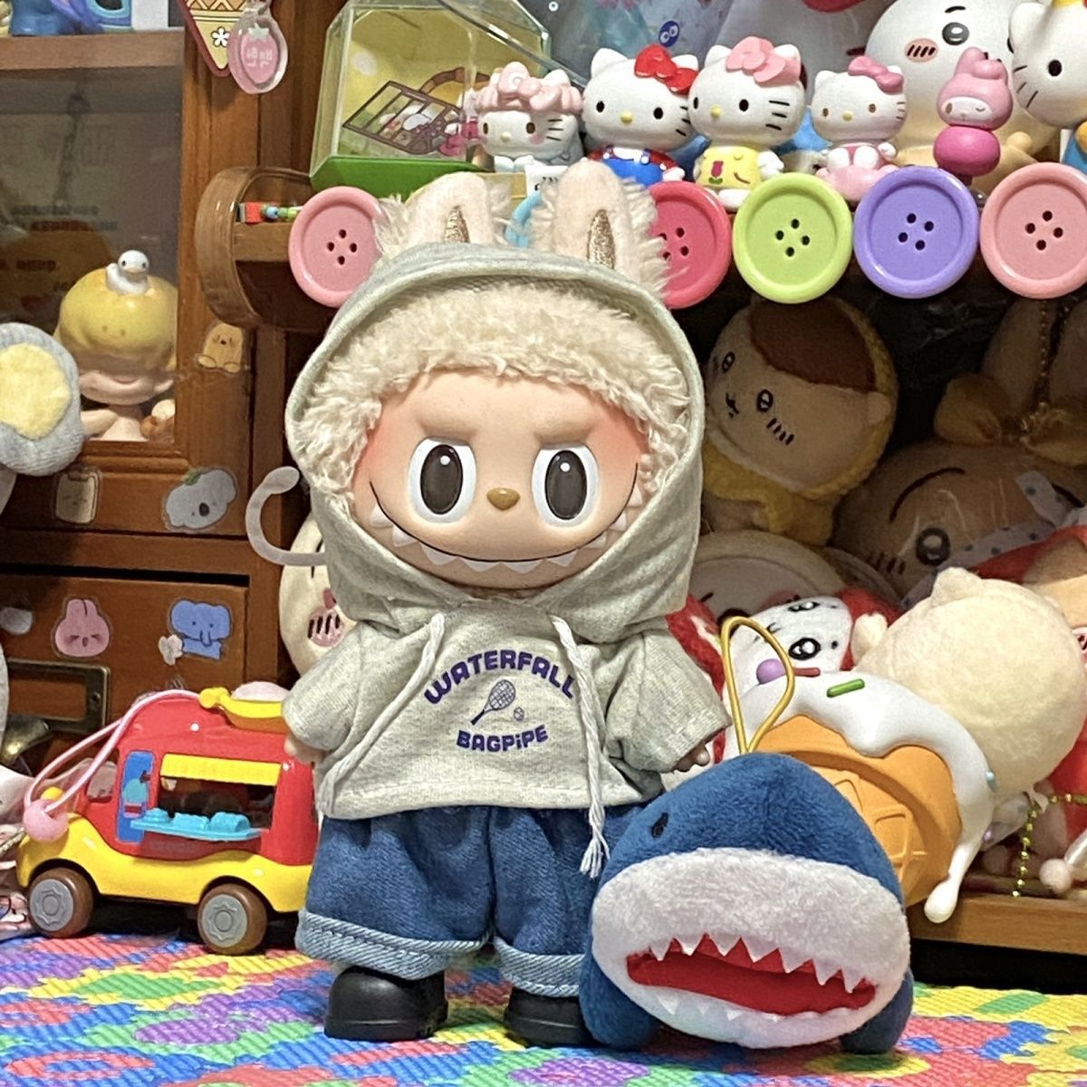 拉布布labubu坐坐派对一二三代