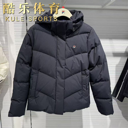 FILA斐乐冬季女士连帽羽绒服