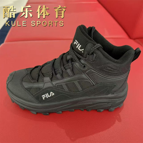 FILA斐乐冬季男女中帮加绒运动鞋
