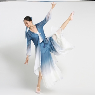 神话舞蹈服装水龙吟演出服白小白此去半生演出服梁祝表演服套装仙