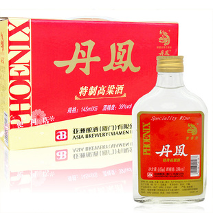 特丹高粱酒 6瓶39度特制高粱酒小瓶装 厦门丹凤礼盒装 145ml