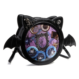 Stereoman欧洲Banned哥特萝莉斜挎包痛包小众设计感亚文化包包女